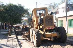 Las máquinas viales trabajarán desde temprano en la acera sur