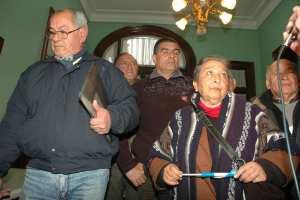 Jubilados en Casa de Gobierno