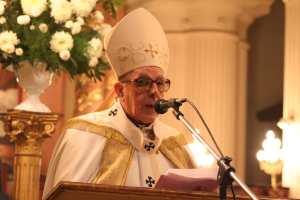 Monseñor Luis Villalba en el Tedeum