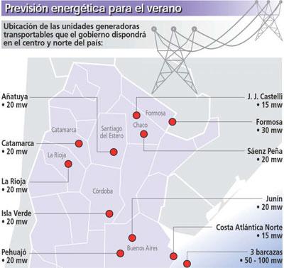 Se proponen abastecer de energía por el incremento de consum