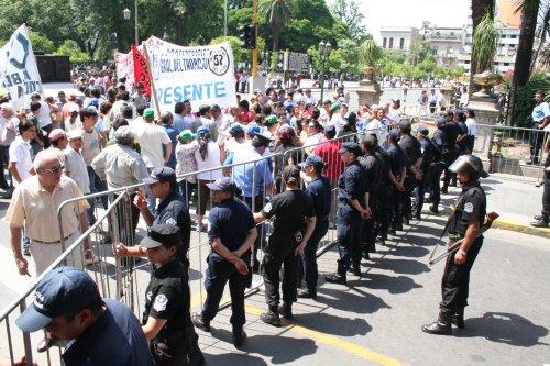 Manifestación de la CCC y Multisectorial