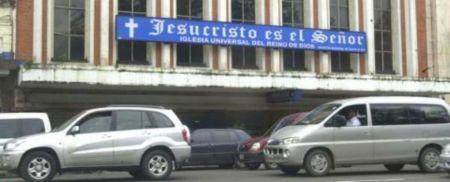 En el lugar elegido funciona la Iglesia Universal.