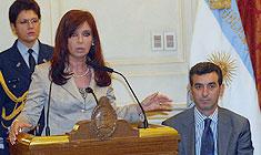 Cristina Fernández la calificó como la obra del bicentenario