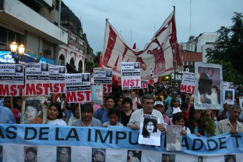 Masiva movilización por justicia