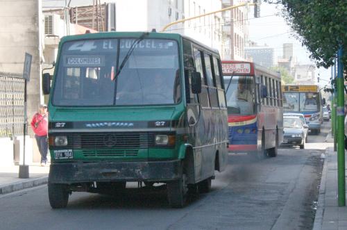 El mal estado de los colectivos es una constante