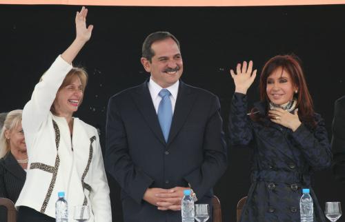 Cristina Fernández de Kirchner, Alperovich y Bety Rojkes