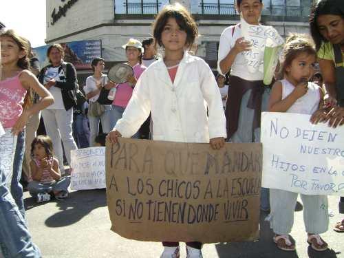 Vecinos se movilizaron el viernes     