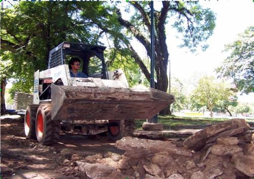 Obra en el microcentro