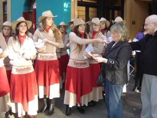 Promotoras tucumanas en Buenos Aires