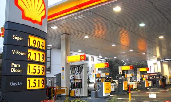 Las estaciones de servicios de Shell sigue sin combustible