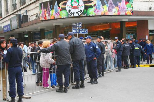 Gran despliegue policial por la Cumbre