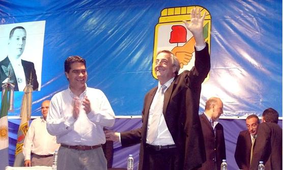 Kirchner y Capitanich en el Chaco     