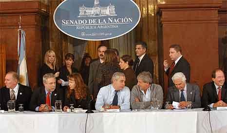 La Mesa de Enlace en el Senado      