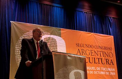 José Nun en el cierre del Segundo Congreso Argentino de Cult