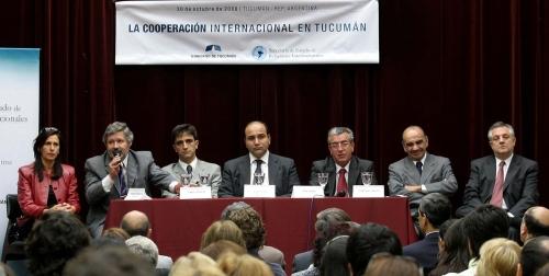 Acto de apertura Smeinario Cooperaciòn Internacioanl