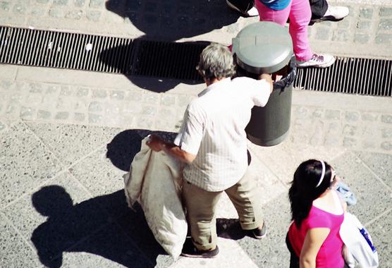 de basura que sirve de fuente de trabajo