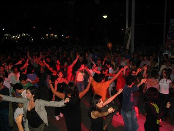 A pura danza en la plaza