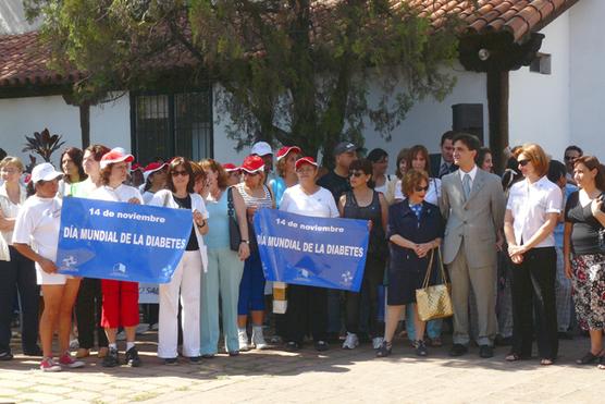 El Día Mundial contra la diabetes en la Casa Histórica