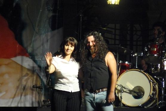 Tony con Susana Trimarco