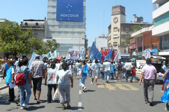 Dejando la plaza