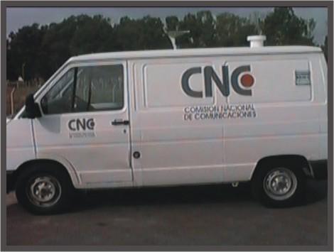 Camioneta de la CNC