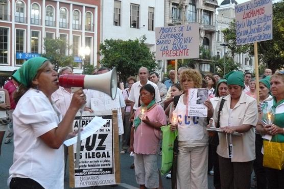 Palabras frente a Casa de Gobierno