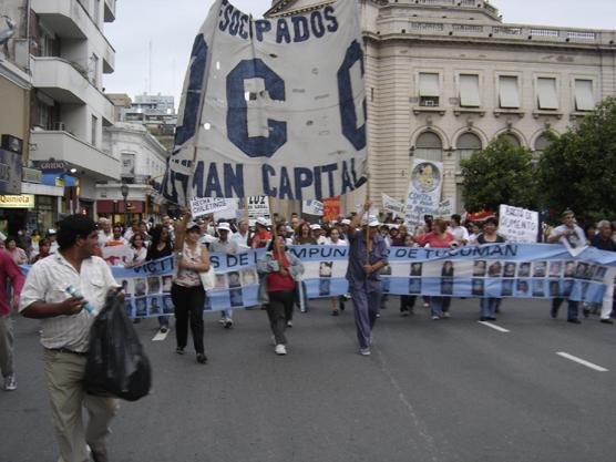 Segunda marcha multitudinaria, el pueblo dijo 