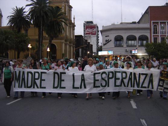 Las Madres de la esperanza marcharon otra vez