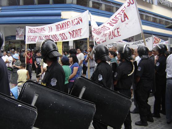 En todo momento tubieron custodia policial