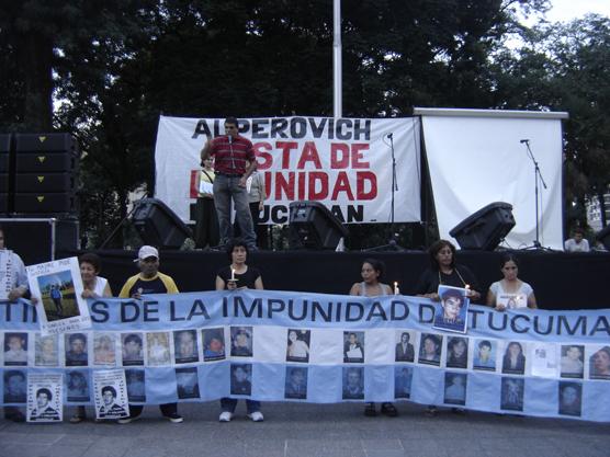 Acto contra la impunidad a 3 años del asesinato a Paulina Lebos