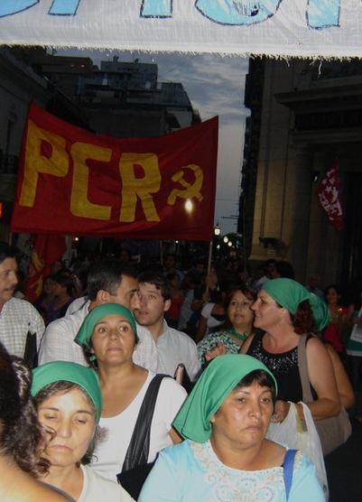 Como distintas agrupaciones sociales y políticas las madres de la esperanza dieron su apoyo