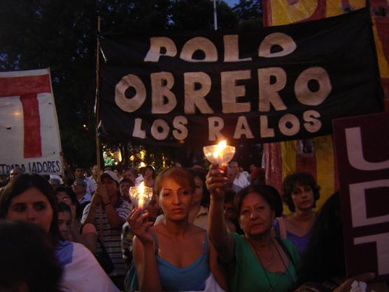 Las velas se convirtieron en el símbolo de la lucha contra el tarifazo eléctrico