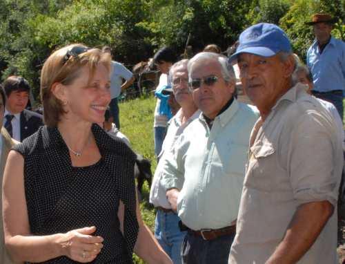 Rojkés de Alperovich visitó Trancas     