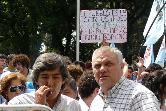 Masso y Romano recibieron amenazas de muerte, la gente reaccionó contra esto