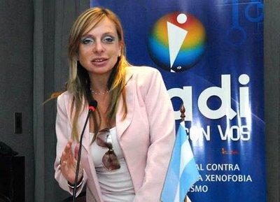 María Lubertino, titular del INADI