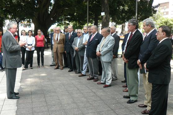 Había varios empresarios presente