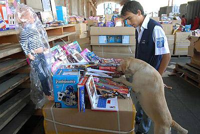 Juguetes truchos y contaminantes        