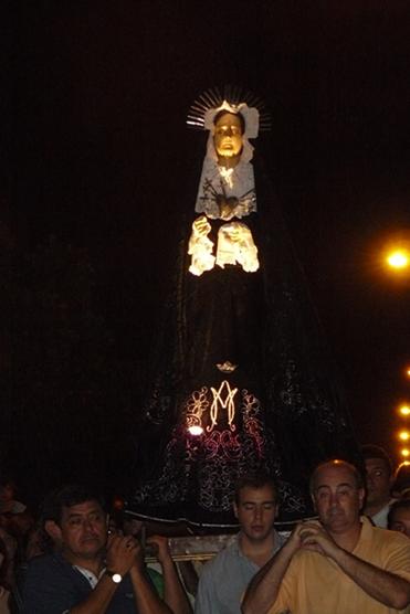 Imágen de la Virgen de los dolores