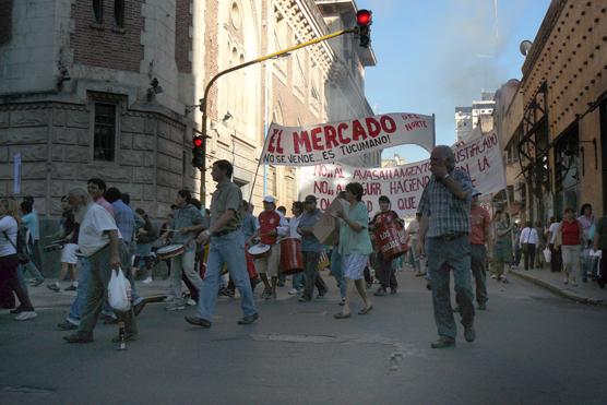 Masiva movilización de los puesteros