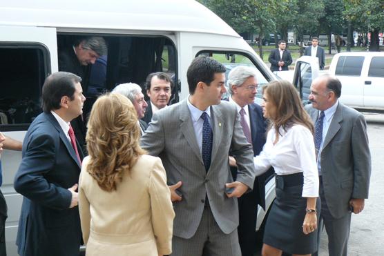 Llegada de algunos gobernadores