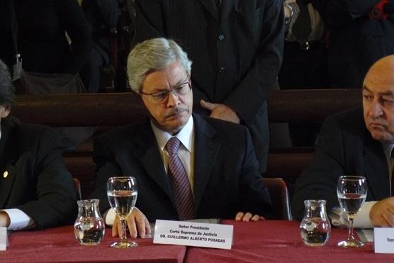 Posadas, presidente de la Suprema corte de Justicia, Salta