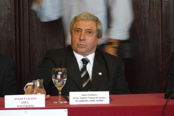 Suarez, Presidente del Superior Tribunal de Justicia de Sgo. del Estero