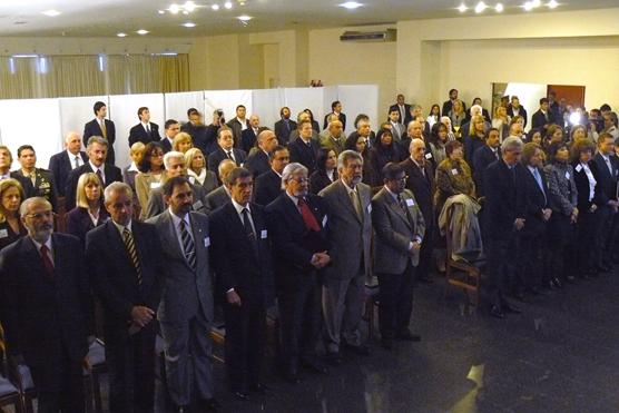 Presenciaron el acto funionarios y jueces de todo el país