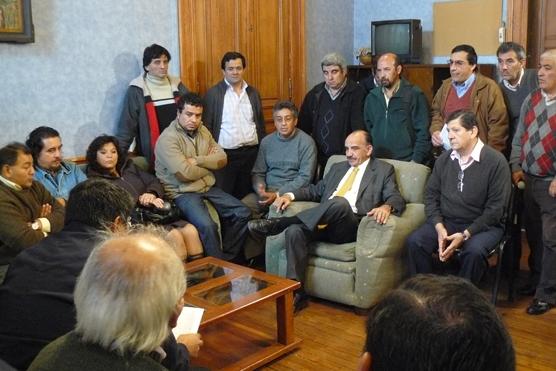 La UGE se reunió con el ministro de Gobierno