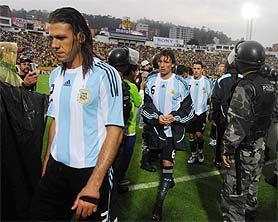 La selección Argentina perdió 2-0 contra Ecuador