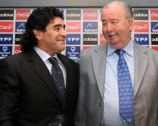 Maradona y Grondona