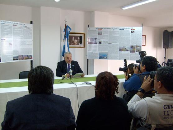 García Mena en el lanzamiento de la jornada