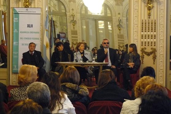 En el Salón Blanco de casa de Gobierno se realizó la XLII Asamblea ordinaria de discapacidad