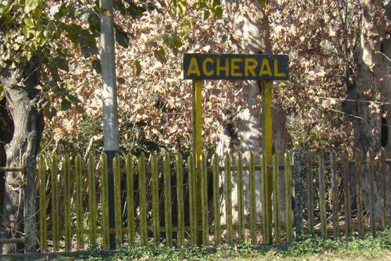 Acheral, ubicado al sur de San Miguel Tucumán