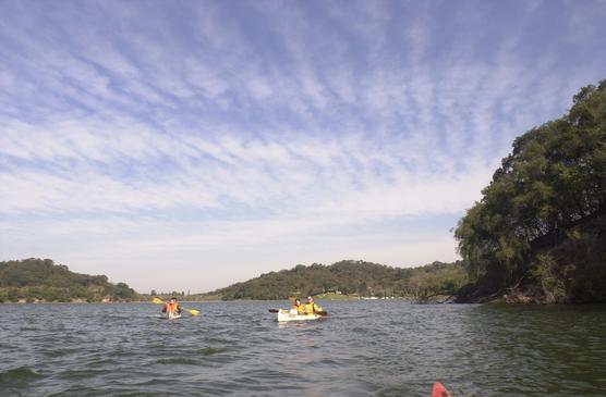 Canoas en El Cadillal